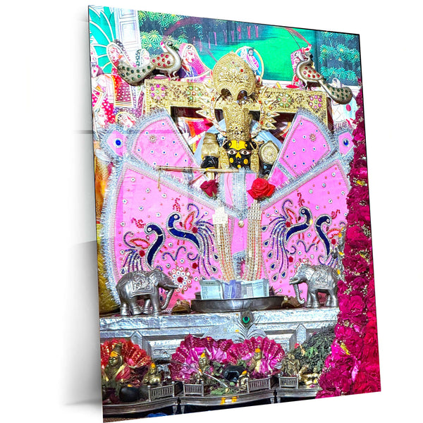 Spiritual Metal Poster | Sanwariya Seth – Devotional Metal Poster | Shyam Baba Wall Frame 02