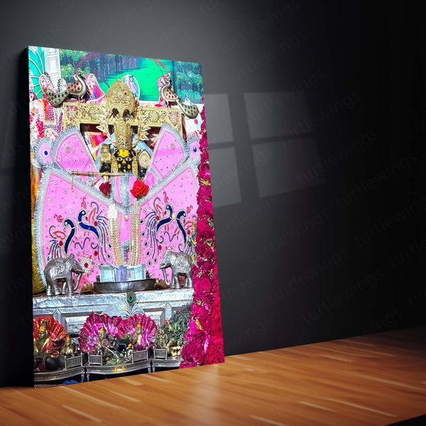 Spiritual Metal Poster | Sanwariya Seth – Devotional Metal Poster | Shyam Baba Wall Frame 02