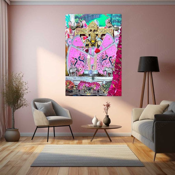 Spiritual Metal Poster | Sanwariya Seth – Devotional Metal Poster | Shyam Baba Wall Frame 02