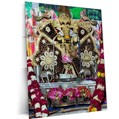 Spiritual Metal Poster | Sanwariya Seth – Devotional Metal Poster | Shyam Baba Wall Frame 03