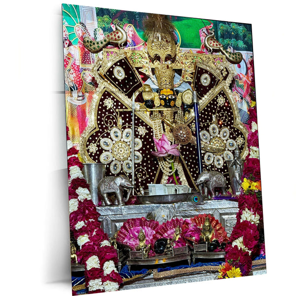 Spiritual Metal Poster | Sanwariya Seth – Devotional Metal Poster | Shyam Baba Wall Frame 03