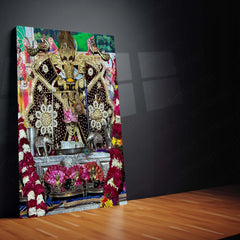 Spiritual Metal Poster | Sanwariya Seth – Devotional Metal Poster | Shyam Baba Wall Frame 03
