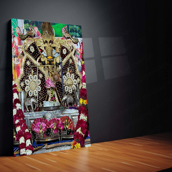 Spiritual Metal Poster | Sanwariya Seth – Devotional Metal Poster | Shyam Baba Wall Frame 03