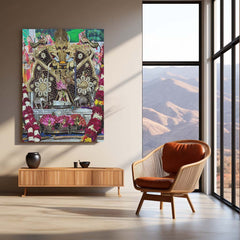 Spiritual Metal Poster | Sanwariya Seth – Devotional Metal Poster | Shyam Baba Wall Frame 03