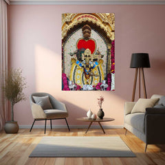 Spiritual Metal Poster | Sanwariya Seth – Devotional Metal Poster | Shyam Baba Wall Frame 06