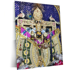 Spiritual Metal Poster | Sanwariya Seth – Devotional Metal Poster | Shyam Baba Wall Frame 07