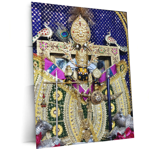 Spiritual Metal Poster | Sanwariya Seth – Devotional Metal Poster | Shyam Baba Wall Frame 07