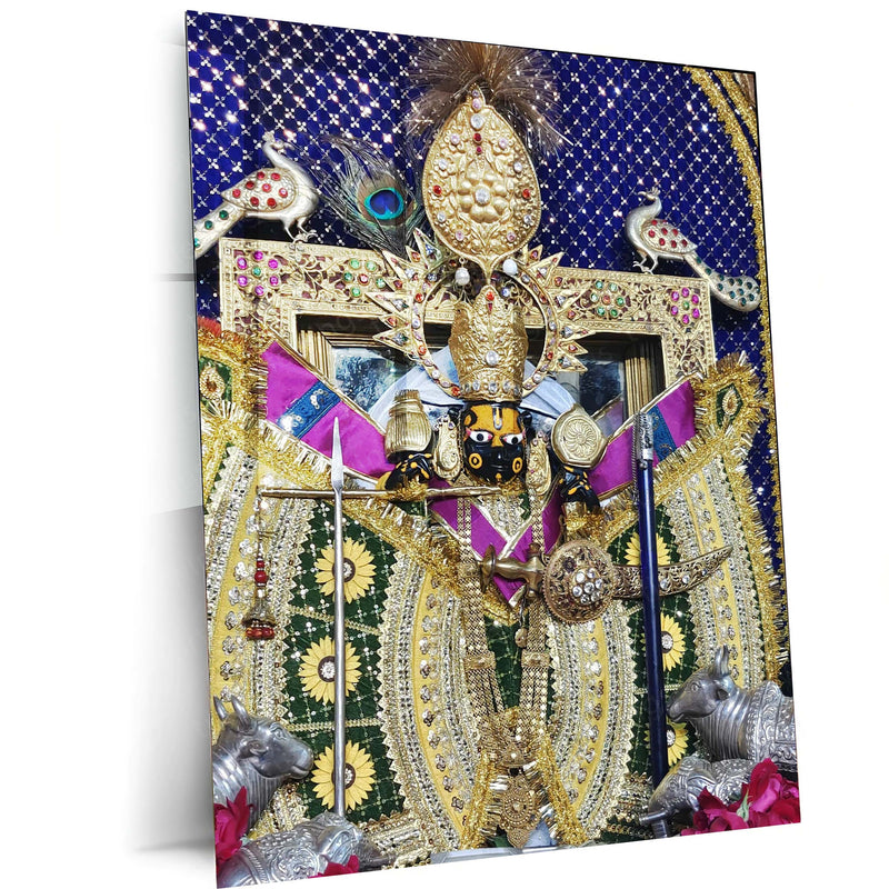 Spiritual Metal Poster | Sanwariya Seth – Devotional Metal Poster | Shyam Baba Wall Frame 07