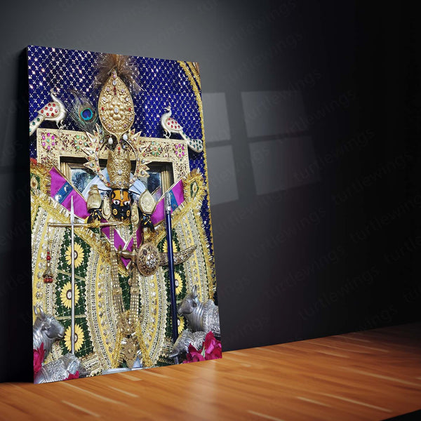 Spiritual Metal Poster | Sanwariya Seth – Devotional Metal Poster | Shyam Baba Wall Frame 07