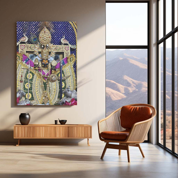Spiritual Metal Poster | Sanwariya Seth – Devotional Metal Poster | Shyam Baba Wall Frame 07