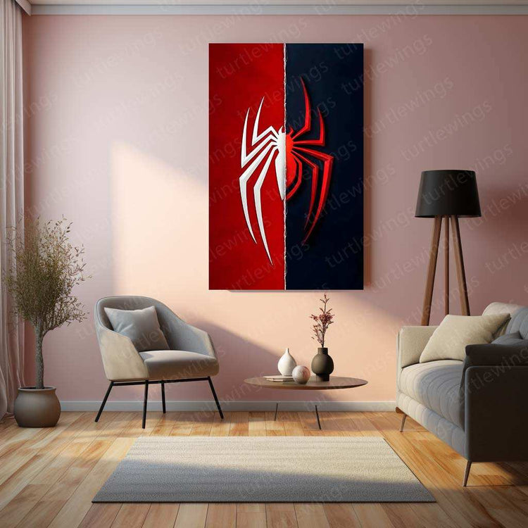 Spider-Man Metal Poster – Iconic Superhero Wall Art | Marvel Fan Decor - TURTLEWINGS 