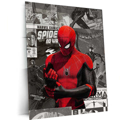 Spider-Man Metal Poster – Iconic Superhero Wall Art | Marvel Fan Decor 2 - TURTLEWINGS 