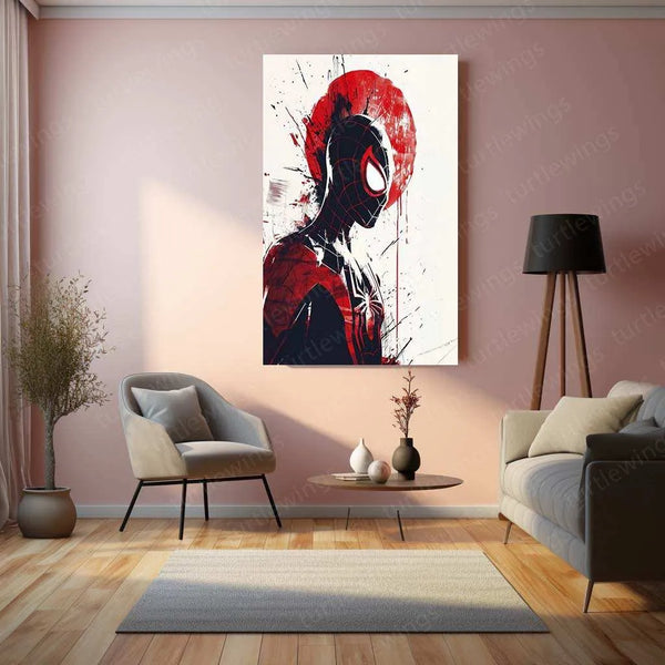Spider-Man Metal Poster – Iconic Superhero Wall Art | Marvel Fan Decor 5 - TURTLEWINGS 