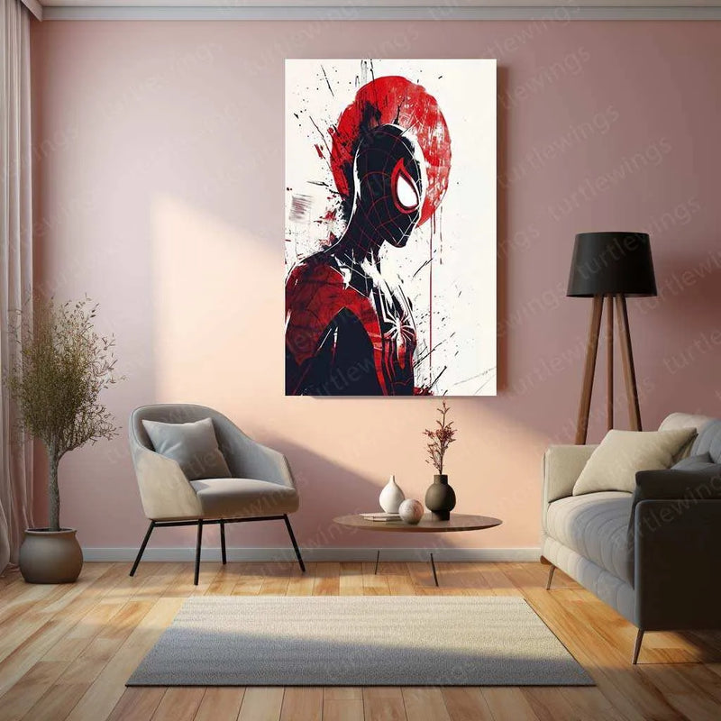 Spider-Man Metal Poster – Iconic Superhero Wall Art | Marvel Fan Decor 5 - TURTLEWINGS 