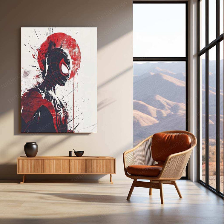 Spider-Man Metal Poster – Iconic Superhero Wall Art | Marvel Fan Decor 5 - TURTLEWINGS 