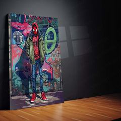 Spider-Man – Marvel Superhero Metal Frame | Wall Art for Kids & Fans - TURTLEWINGS 