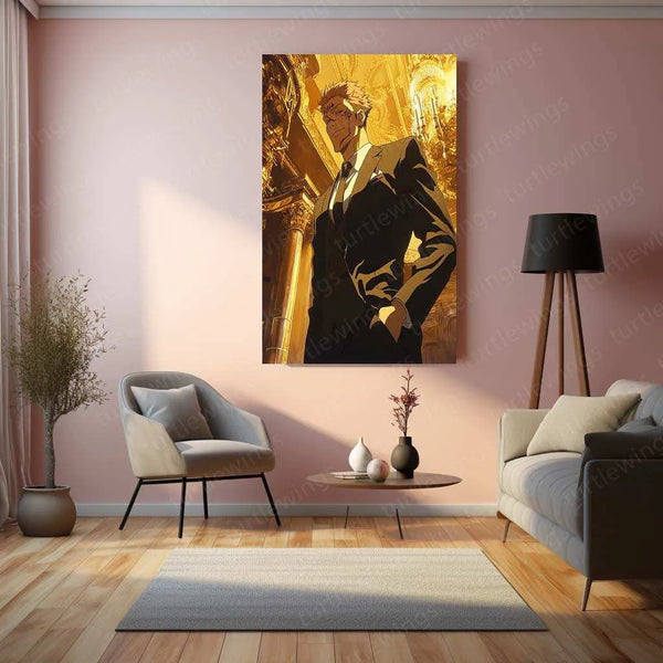 Sukuna Suit Metal Poster – Jujutsu Kaisen Villain Wall Art | Anime 2 - TURTLEWINGS 