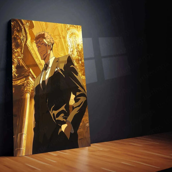 Sukuna Suit Metal Poster – Jujutsu Kaisen Villain Wall Art | Anime 2 - TURTLEWINGS 