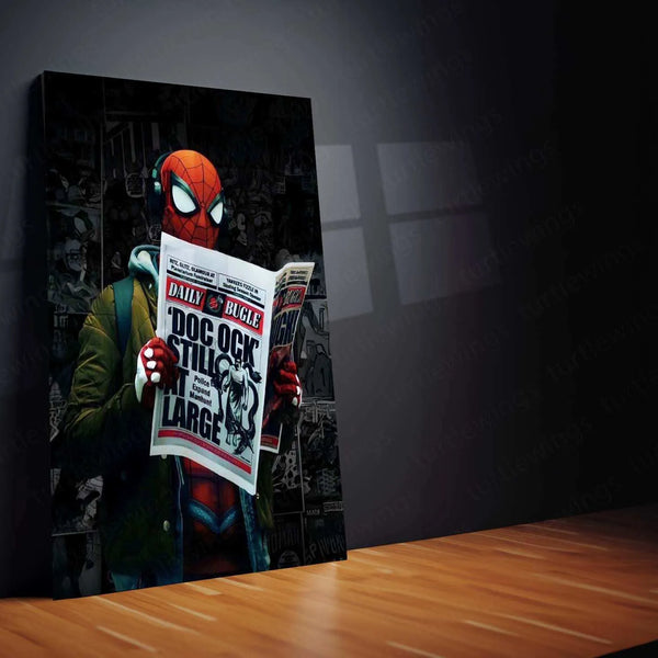 Spider-Man Metal Poster 3 - TURTLEWINGS 