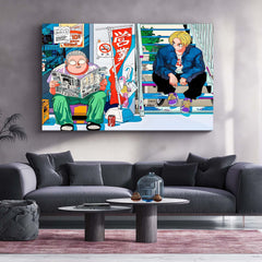 Anime Metal Poster | Sakamoto Days – Quiet Assassin Moments Metal Frame