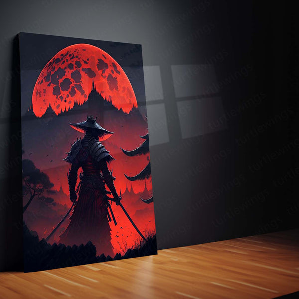 Samurai Warrior Metal Frame | Traditional Japanese Armor Art 02 - TURTLEWINGS 