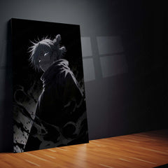 Satoru Gojo Infinite Void Metal Poster | Dark Anime Wall Art | Jujutsu Kaisen Inspired 01 – product image 2