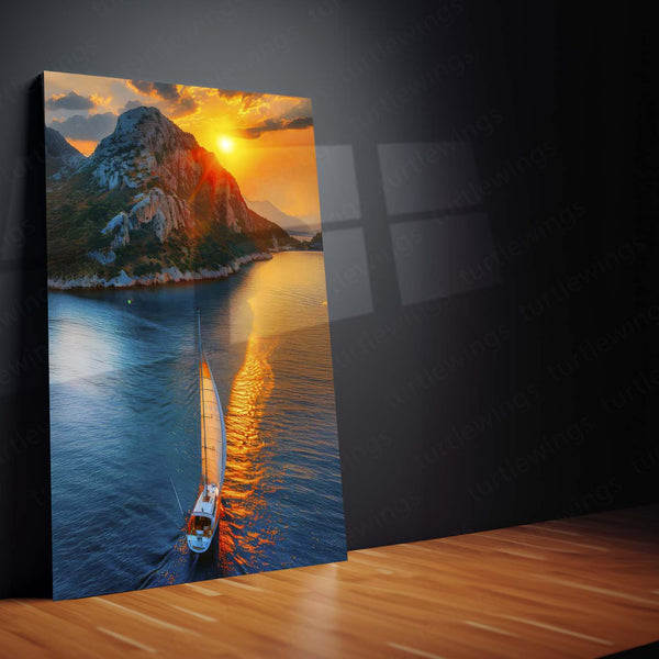 Scenic Art Metal Frame | Nature Landscape Wall Decor 01 - TURTLEWINGS 