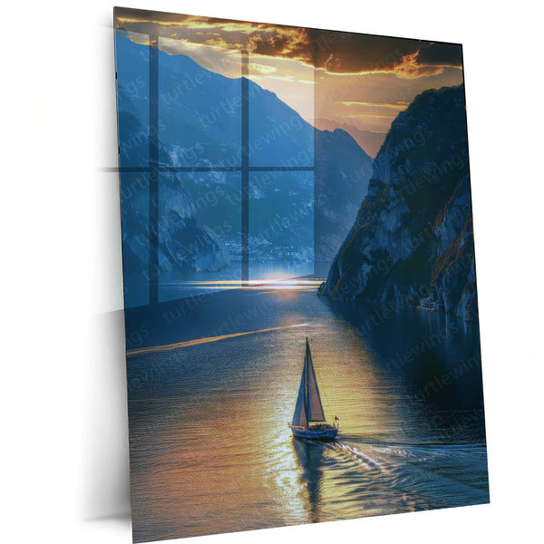 Scenic Art Metal Frame | Nature Landscape Wall Decor 02 - TURTLEWINGS 