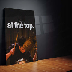 See You at the Top – Andrew Neiman (Whiplash) Metal Frame