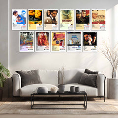A. R. Rahman – Complete Soundtrack Collection | Set of 11 | Set of 8 | Set of 4 | Premium Metal Poster Set