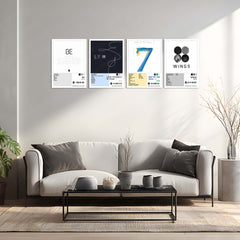 BTS – Complete Album Collection | Set of 8 | Set of 4 | Premium Metal Poster Set