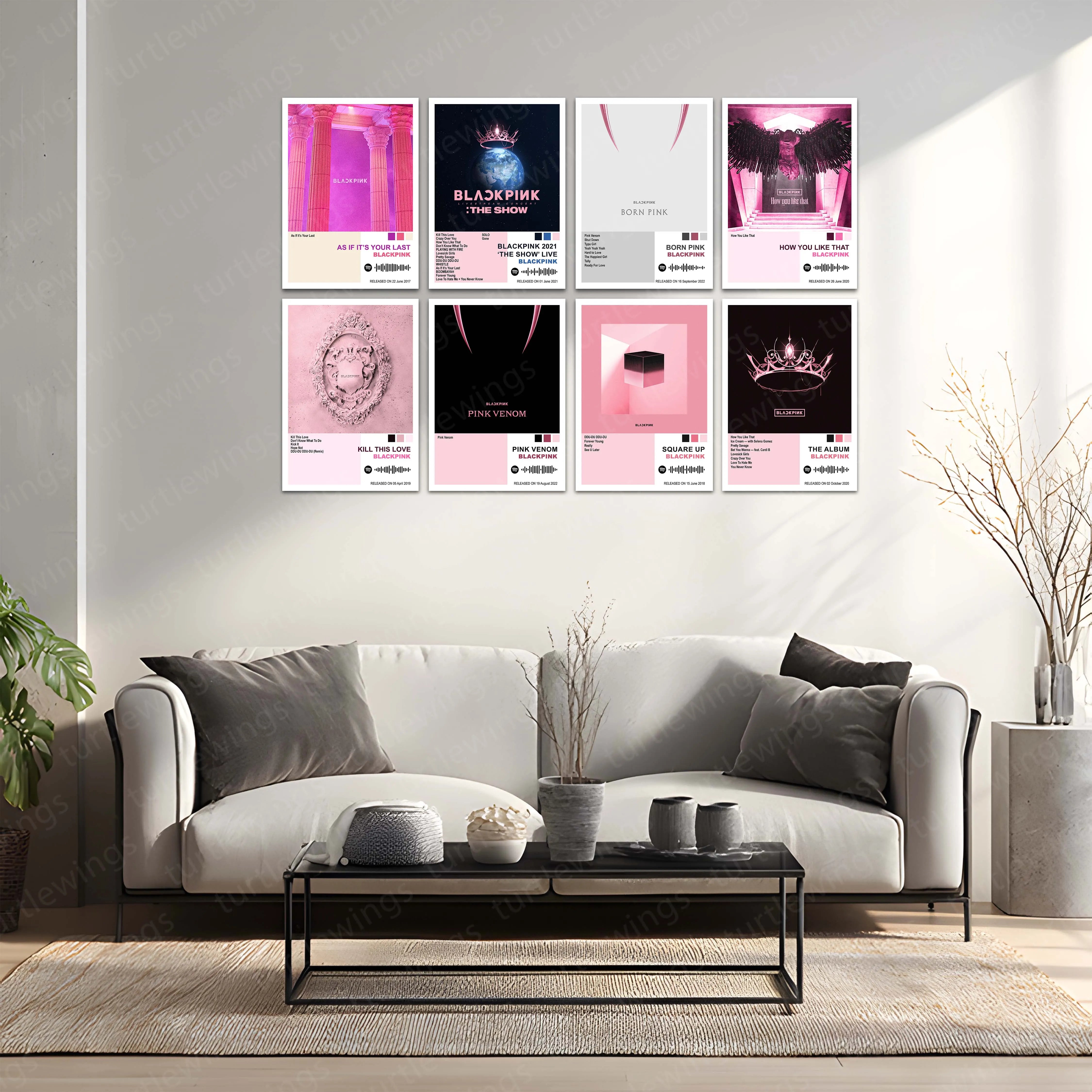 BLACKPINK – Complete Album Collection | Set of 8 | TURTLEWINGS