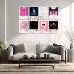 BLACKPINK – Complete Album Collection | Set of 8 | Set of 4 | Premium Metal Poster Set