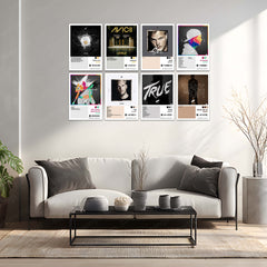 Avicii – Complete Album Collection | Set of 8 | Set of 4 | Premium Metal Poster Set