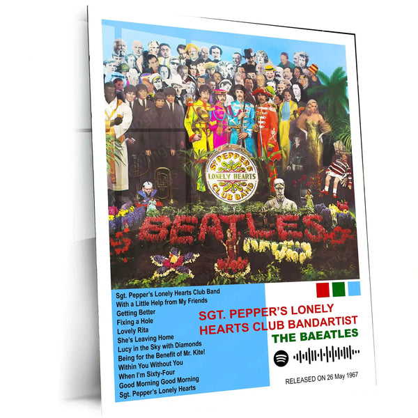 The Beatles Complete Collection | Set of 10 | Set of 8 | Set of 4 | Album Posters Metal Frames British Invasion. Timeless Classics. Music That Changed the World. - TURTLEWINGS 