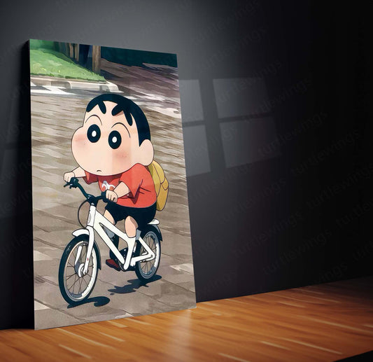 Anime Metal Poster | Shinchan Metal Poster – Fun & Quirky Anime Wall Art