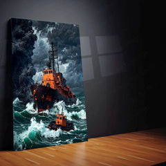 Ship Metal Poster - TURTLEWINGS 