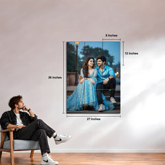 Custom Split Metal Photo Wall Art – Turn Your Photo Into 3, 4 or 9 Panel Wall Art