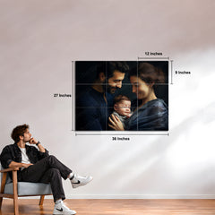 Custom Split Metal Photo Wall Art – Turn Your Photo Into 3, 4 or 9 Panel Wall Art