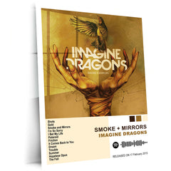 Imagine Dragons – Complete Album Collection | Set of 10 | Set of 8 | Set of 4 | Premium Metal Poster Set