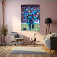 Virat Kohli – The Game Bends to His Will | Cricket Legend Metal Frame Poster 01