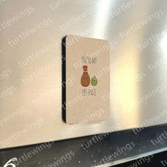 Fridge Magnets | Love Quotes Fridge Magnet Set – 7 Romantic & Inspirational Metal Magnets (60x80mm)