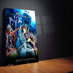 Anime Metal Poster | Solo Leveling – Rise of the Hunter Metal Frame