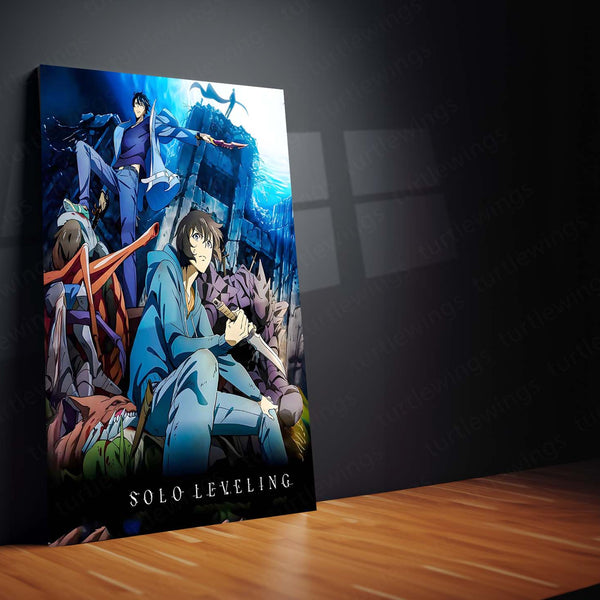 Anime Metal Poster | Solo Leveling – Rise of the Hunter Metal Frame