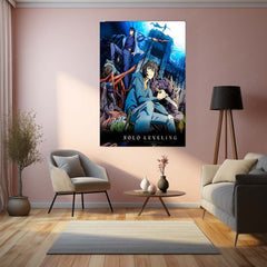 Anime Metal Poster | Solo Leveling – Rise of the Hunter Metal Frame