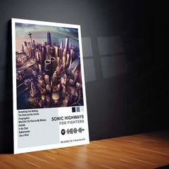 Foo Fighters – Complete Album Collection | Set of 11 | Set of 8 | Set of 4 | Premium Metal Poster - TURTLEWINGS 