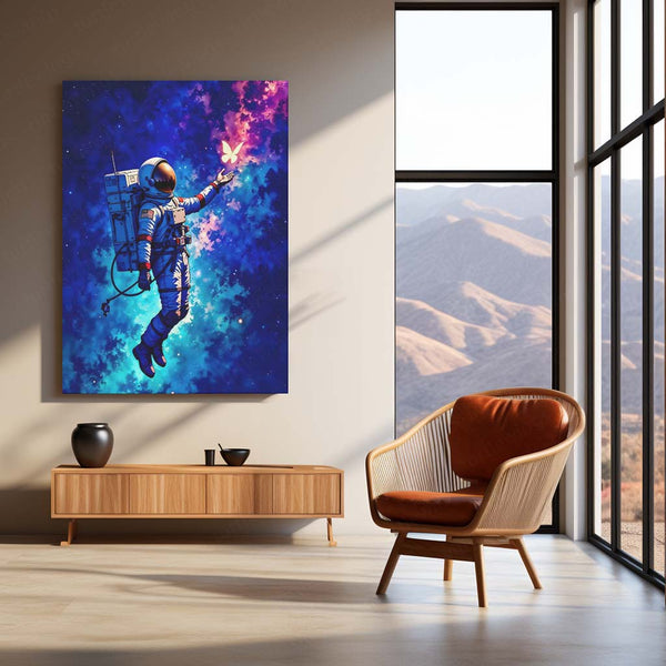 Space Butterfly – Astronaut’s Dream Metal Frame