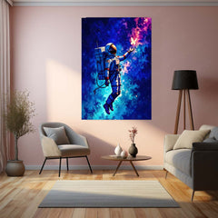 Space Butterfly – Astronaut’s Dream Metal Frame