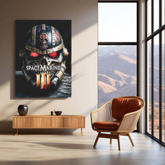 Game Metal poster | Space Marine III – Warhammer Legacy Metal Frame