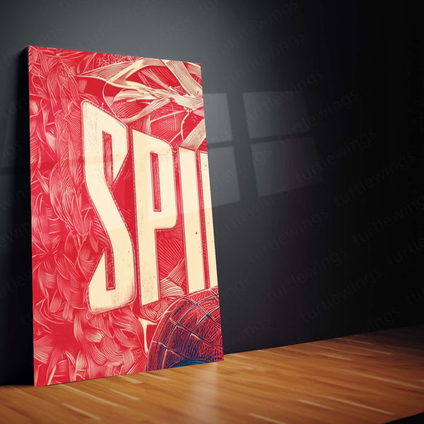 Superhero Metal Poster Set of 3 | Spider-Man | Red Comic Style Triptych Wall Art – product image 3